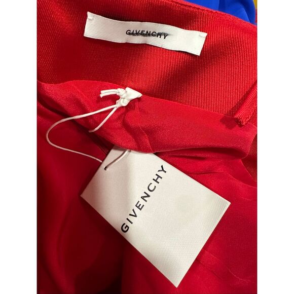 Givenchy Satin Mini Dress in Red FR38/US6 $2750 - Picture 10 of 10